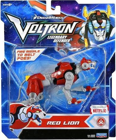 Playmates Dreamworks Voltron Legendary Defender Red Lion Basic Action Figure