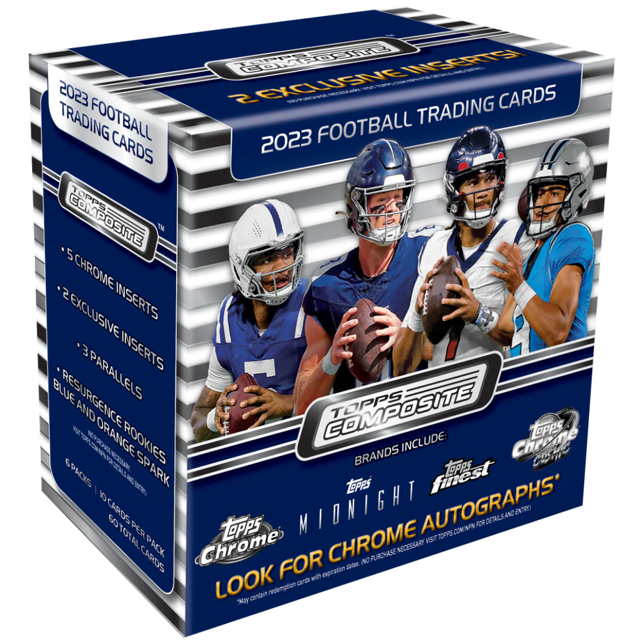 2023 Topps Composite Football Trading Card Mega Box