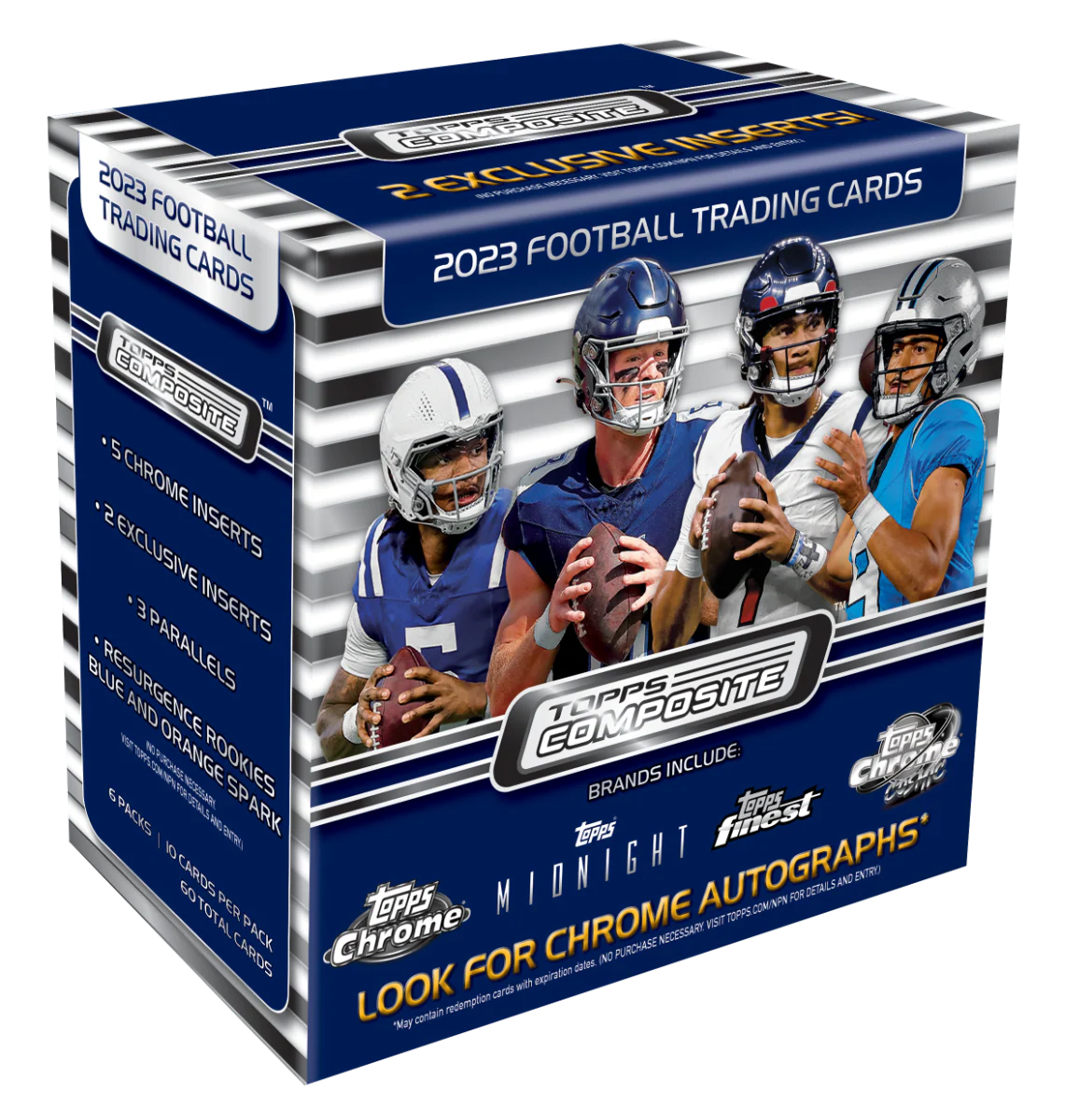 2023 Topps Composite Football Trading Card Mega Box