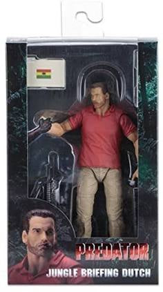 Neca Predator Jungle Briefing Dutch Action Figure