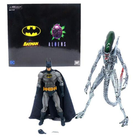 NECA Batman Vs. Aliens NYCC 2019 Exclusive Action Figure Set