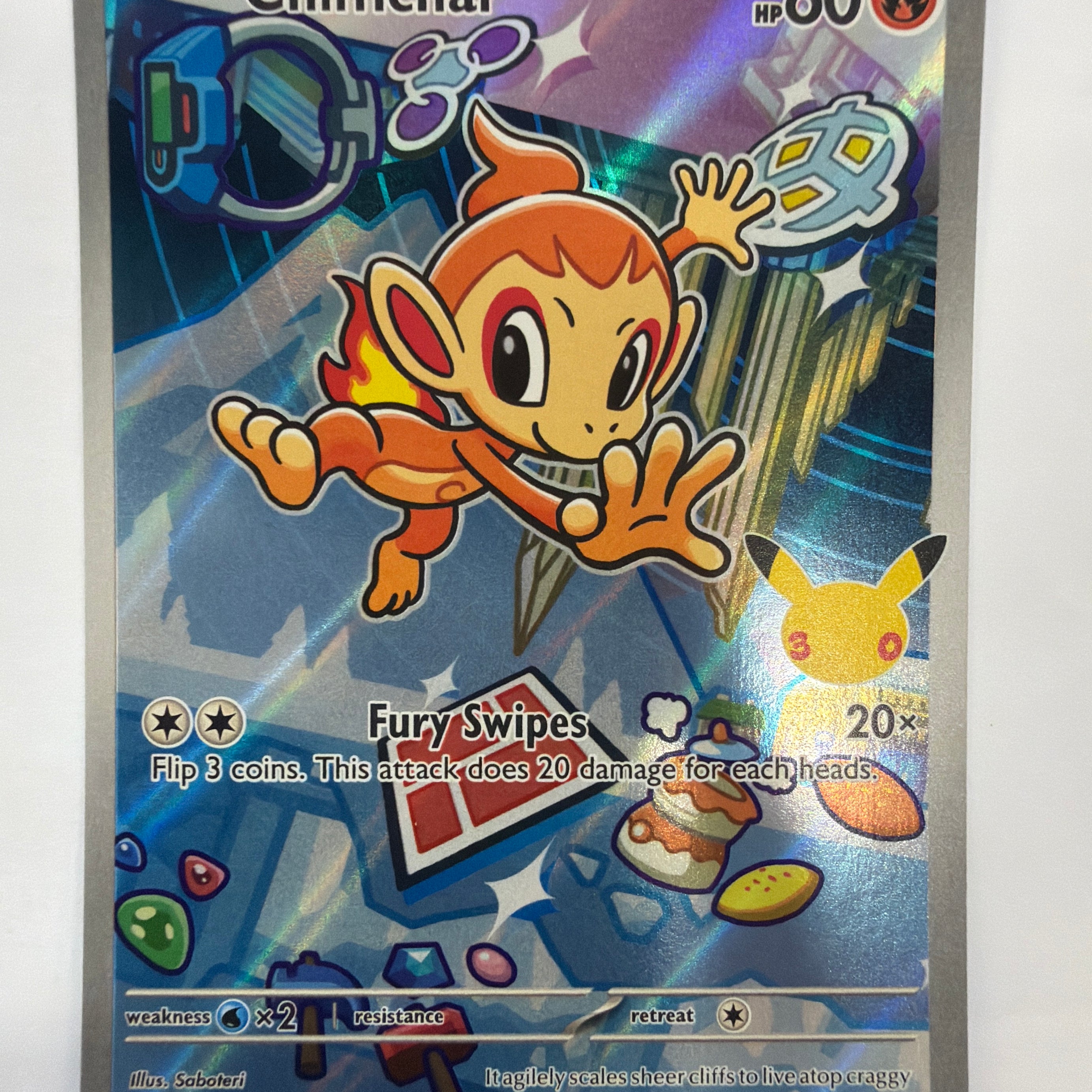 Pokémon TCG - Mega Evolution Promo Chimchar 041 NM