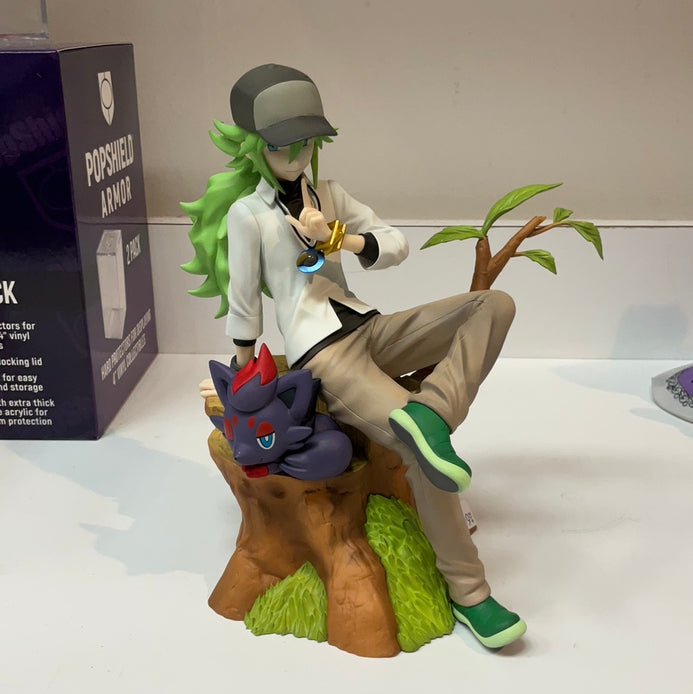 Pokemon Center Original 1/8 PVC Figure N & Zorua Limited