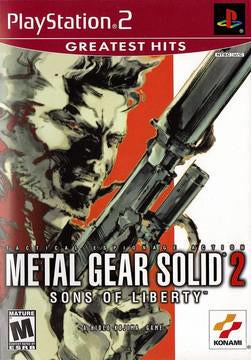 PlayStation 2 Greatest Hits Metal Gear Solid 2 Video Game Sealed