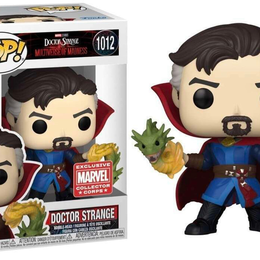 Funko Pop! Marvel Studios Doctor Strange In The Multiverse Of Madness Doctor Strange #1012 Marvel Collector Corps Exclusive