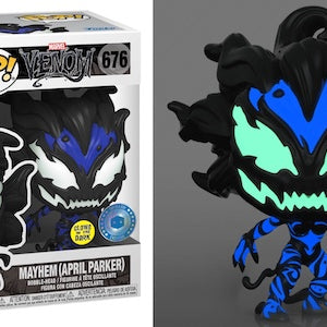 Funko Pop! Marvel Venom Mayhem (April Parker) #676 Pop In A Box Exclusive