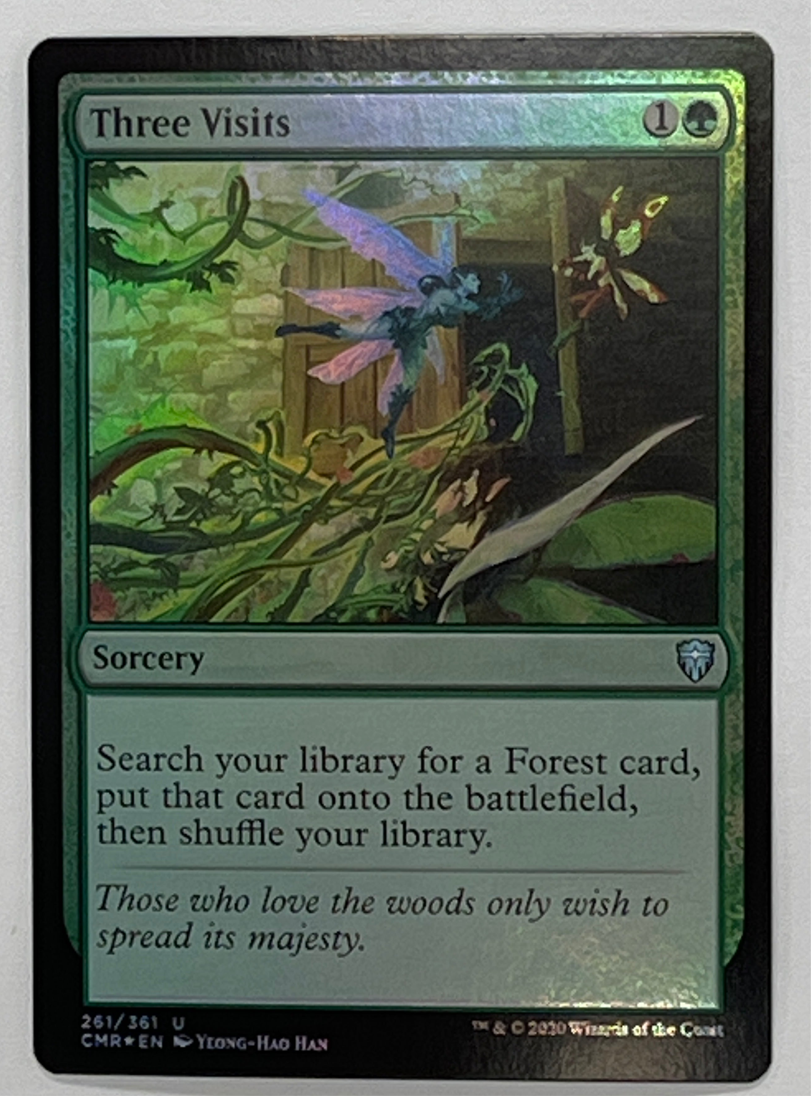 Magic the Gathering TCG - Commander Legends Three Visits Foil 261 NM