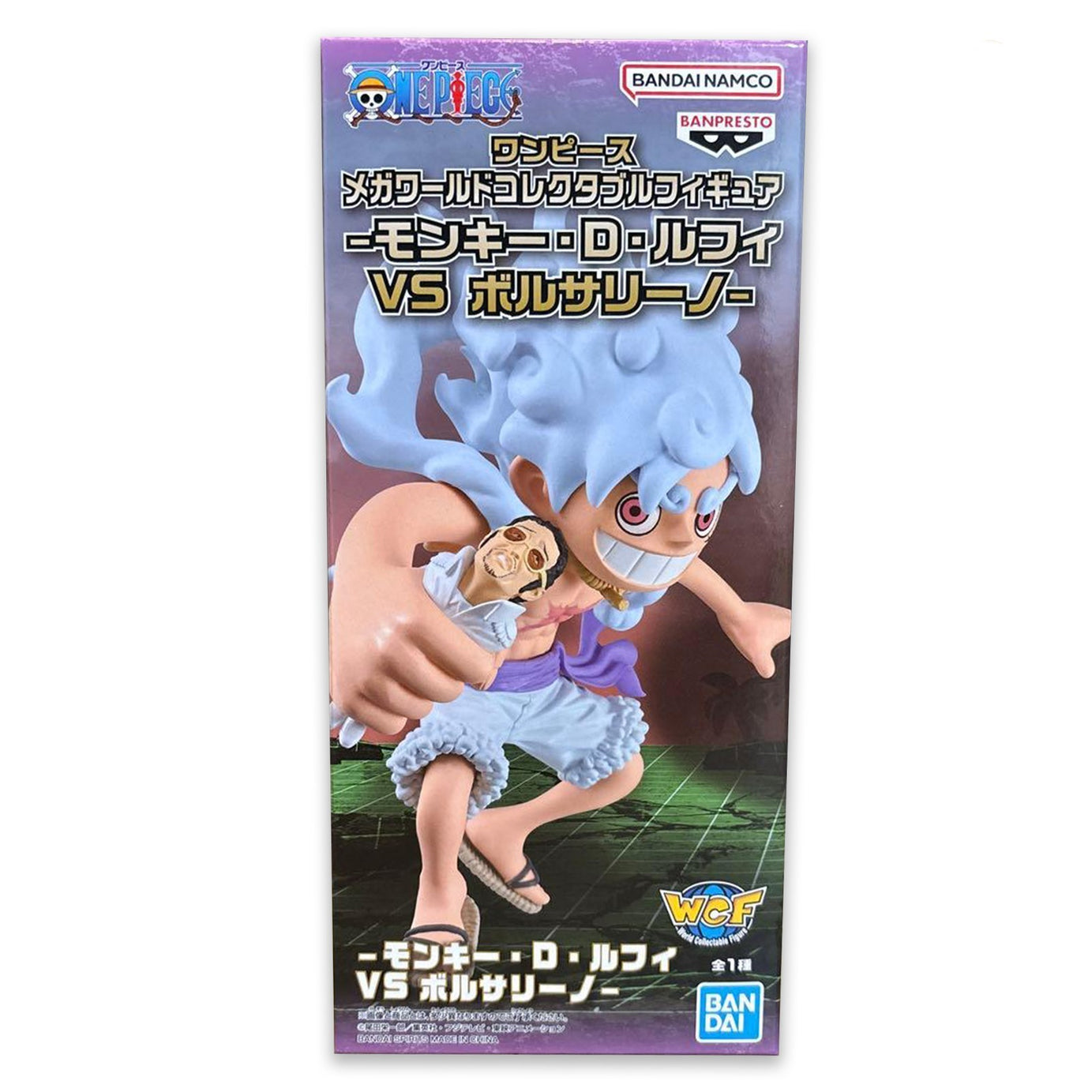 Bandai Banpresto WCF One Piece Monkey D Luffy vs Kizaru Borsalino Statue
