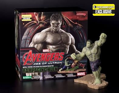 Kotobukiya Artfx Plus EEE Avengers Age of Ultron Rampaging Hulk Artfx + Statue 1/10 Scale Pre Painted Model Kit