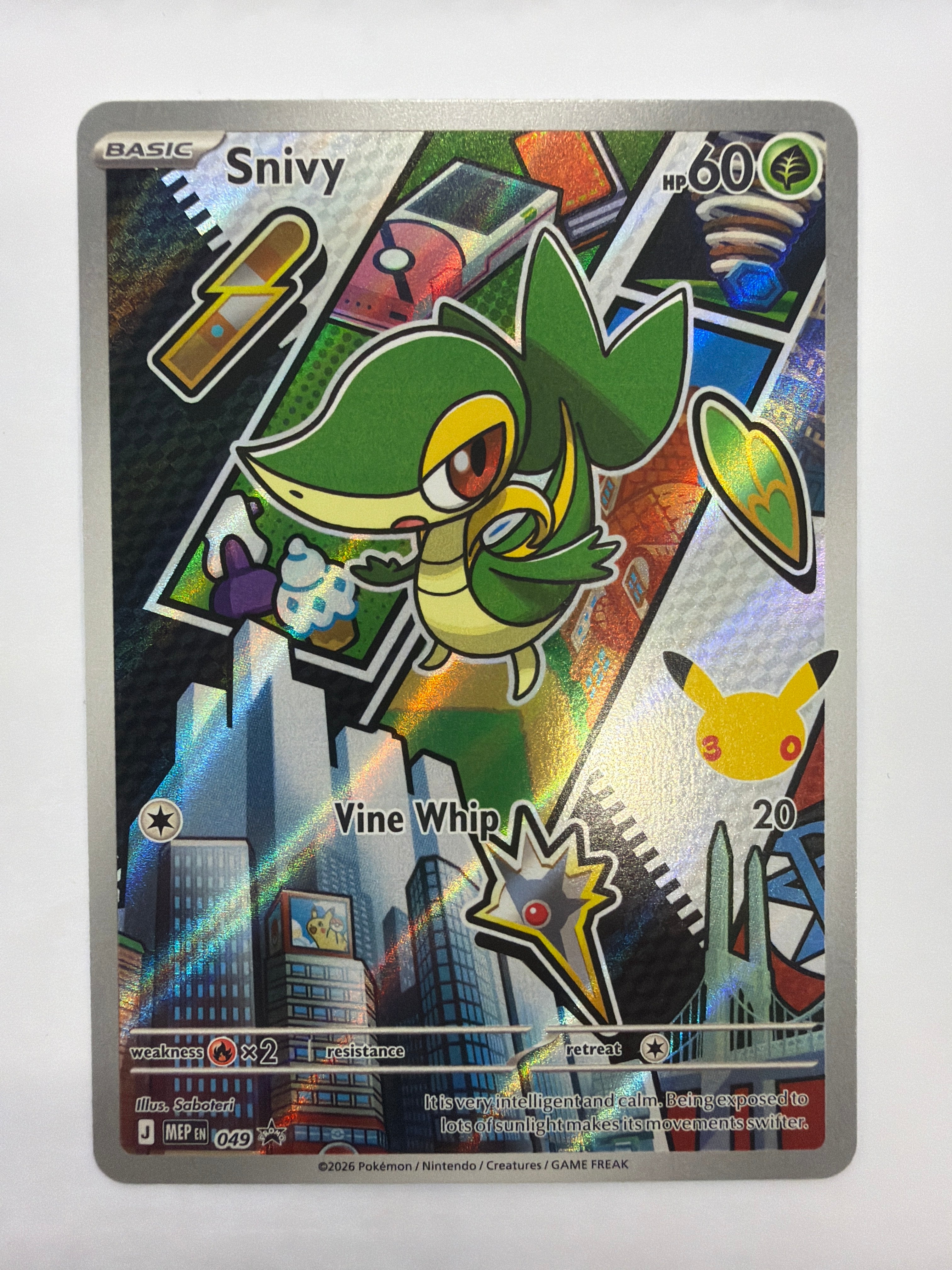 Pokémon TCG - Mega Evolution Promo Snivy 049 NM
