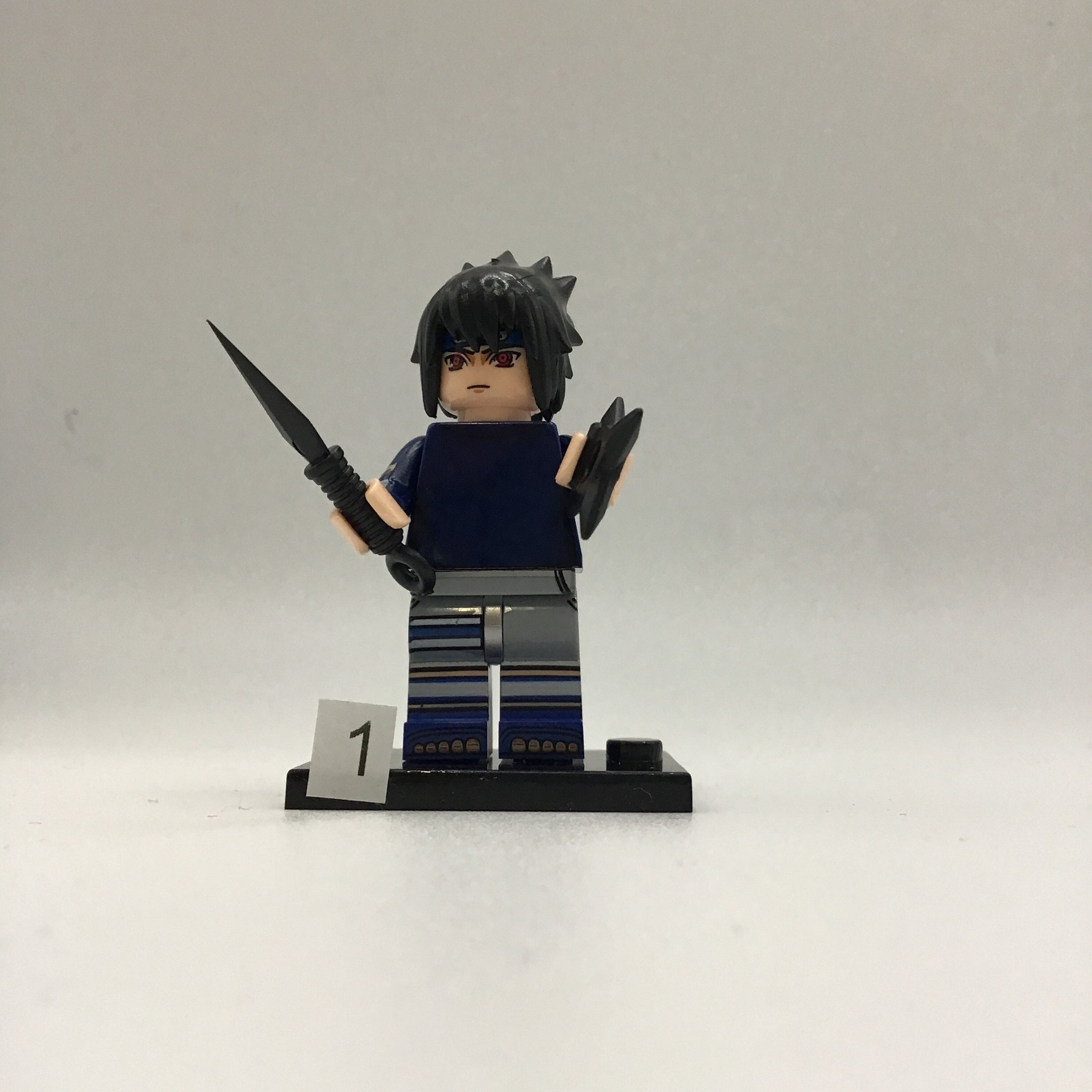 Naruto Sasuke #1 Mini Block Figure