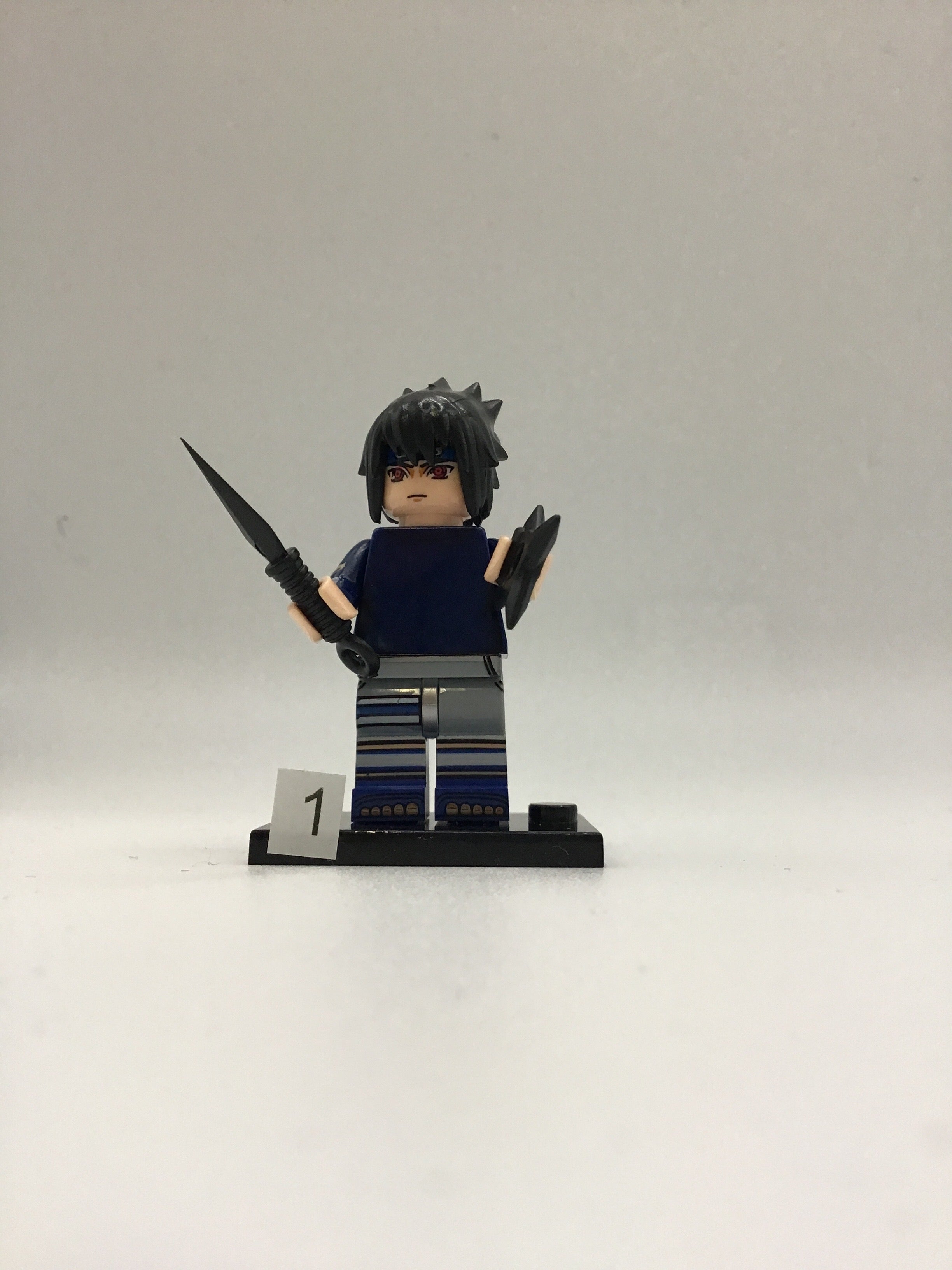 Naruto Sasuke #1 Mini Block Figure