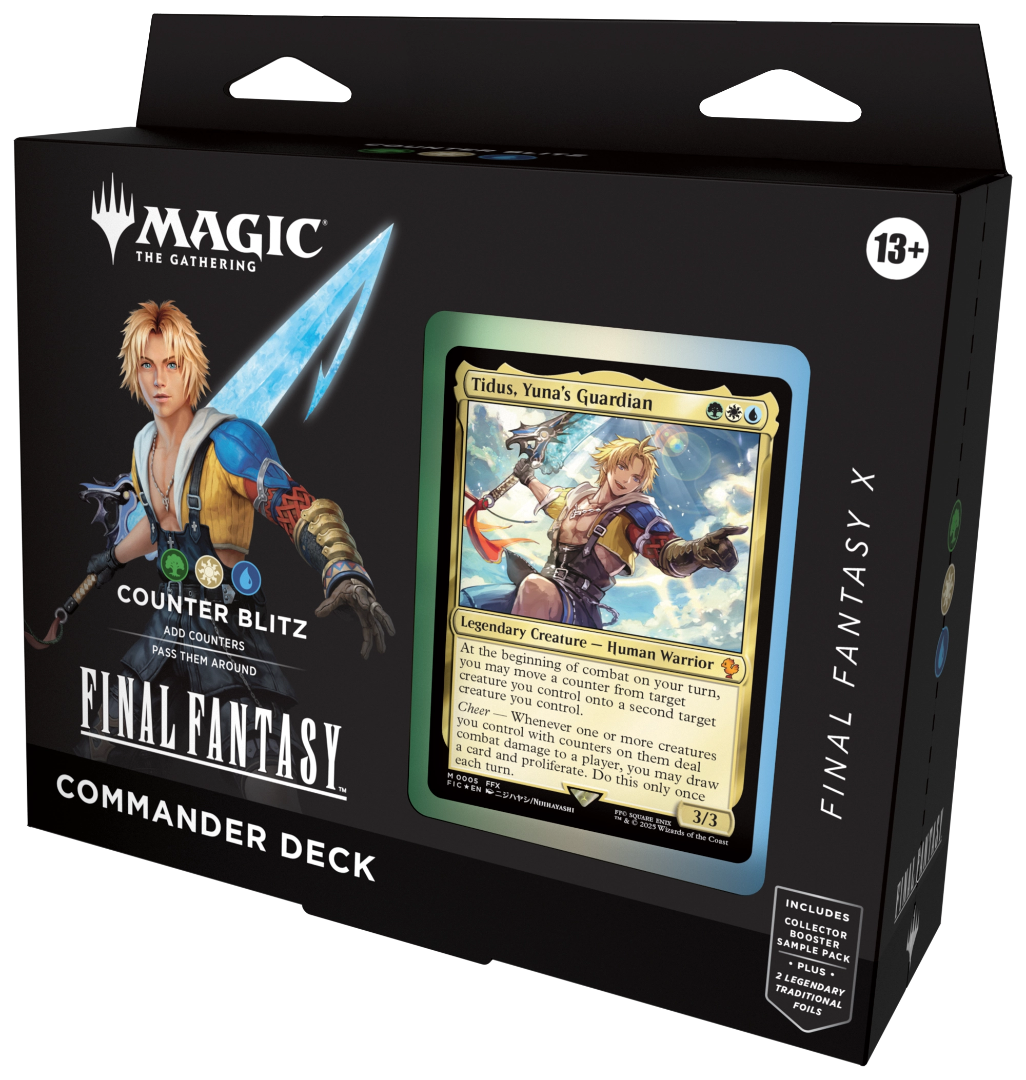 Magic The Gathering TCG - Final Fantasy Counter Blitz Commander Deck