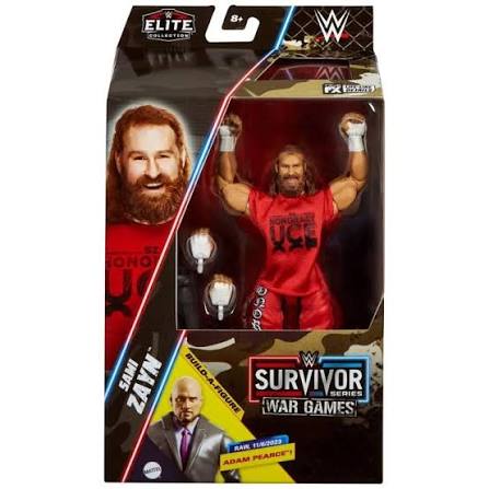 WWE Mattel Elite Collection Survivor Series 7 Sami Zayn Action Figure