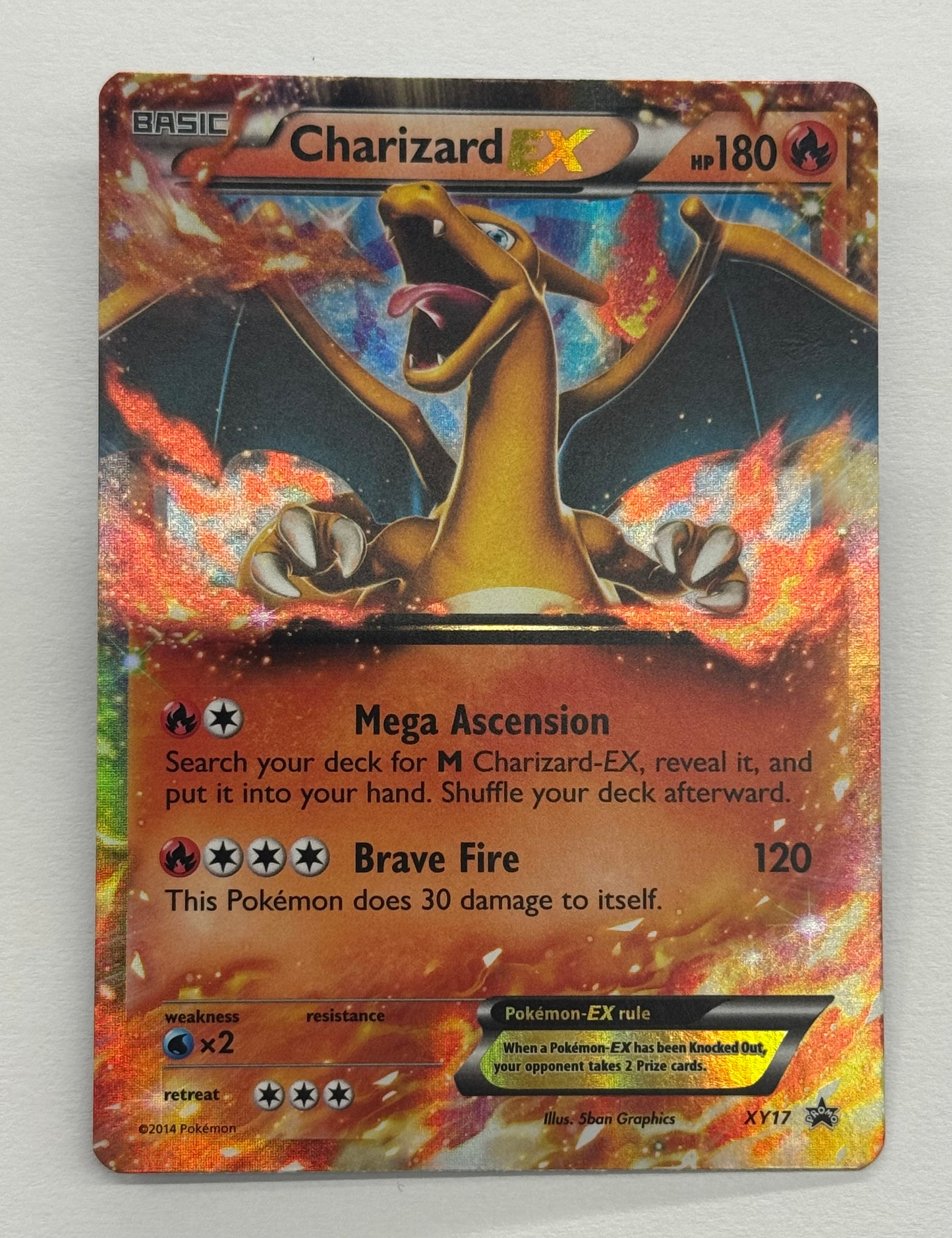 Pokémon TCG - XY Promo Card Charizard XY17 NM