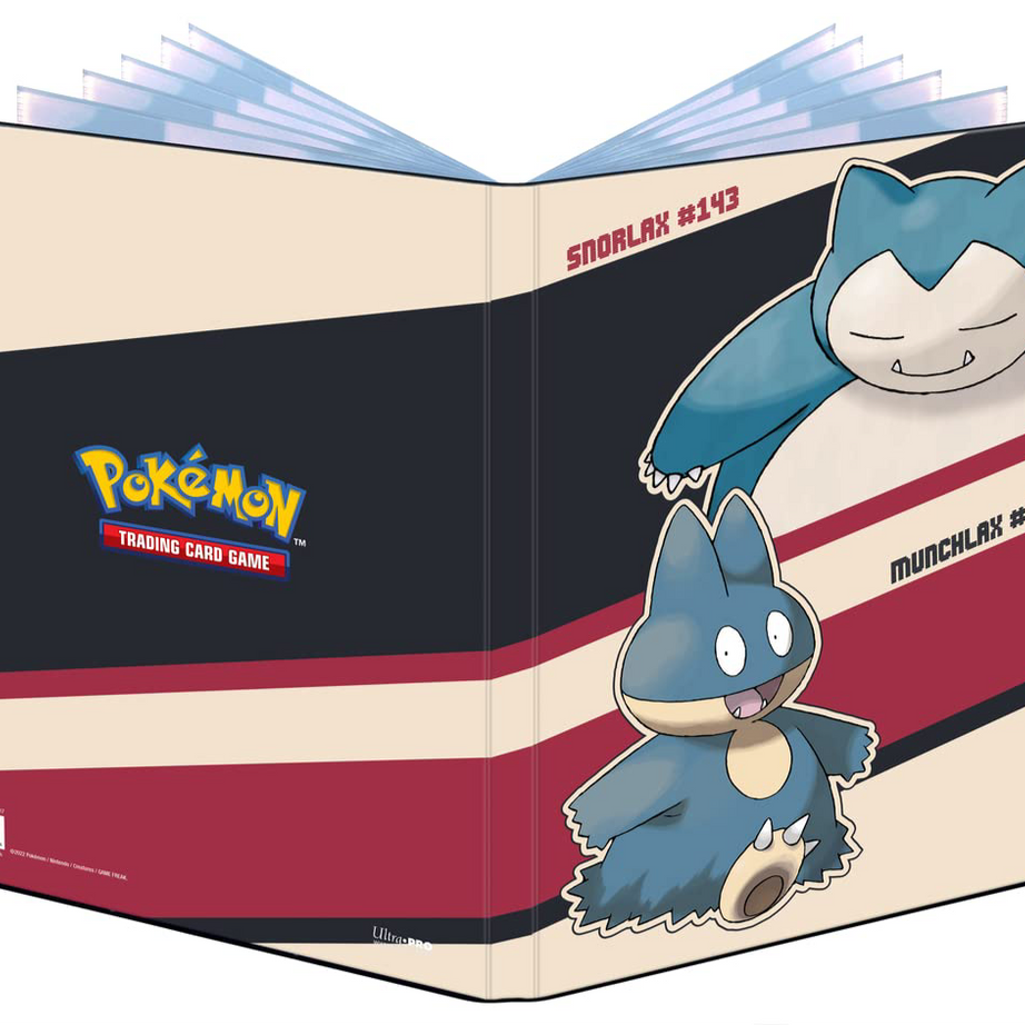 Pokémon TCG - Ultra Pro Snorlax and Munchlax 9-Pocket Portfolio