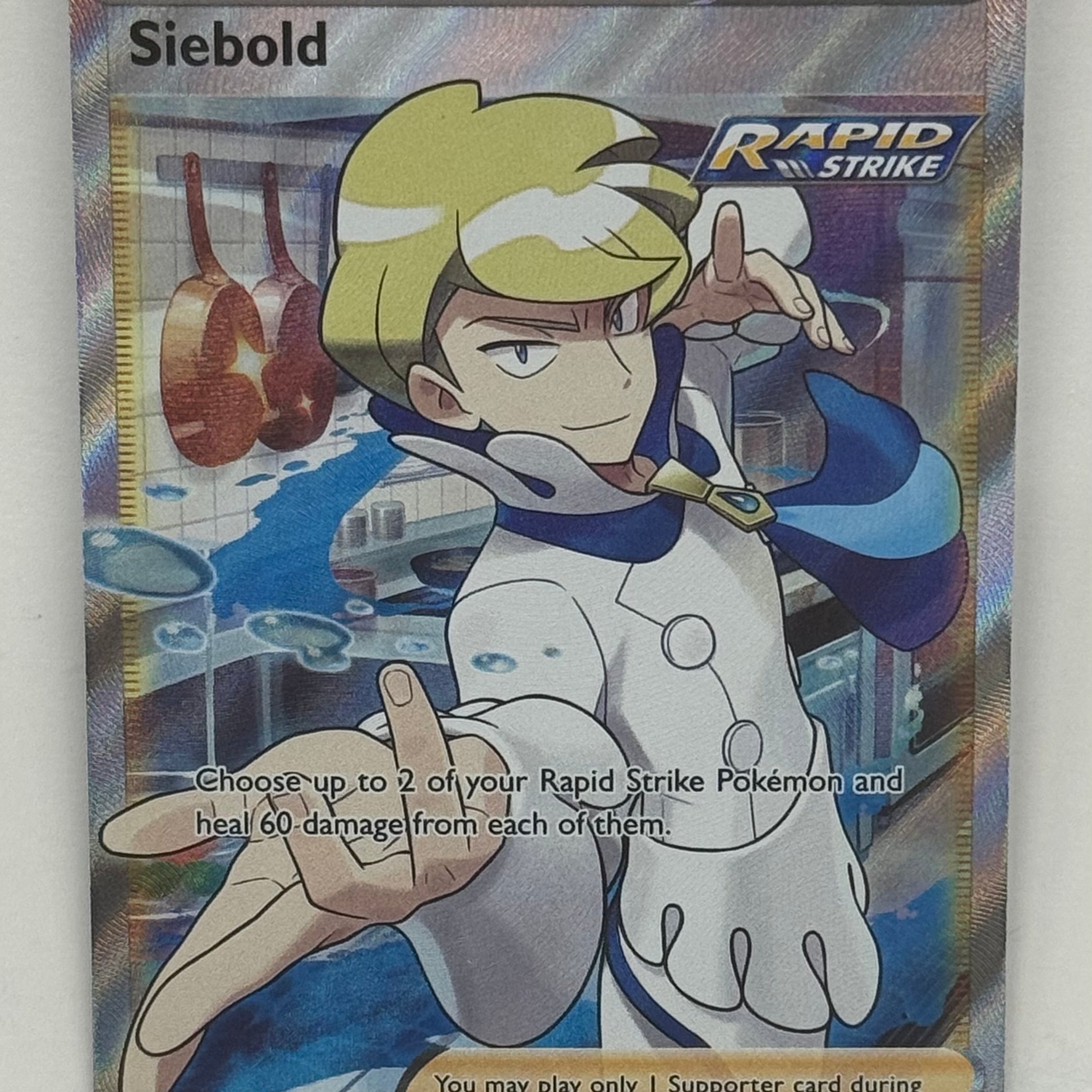 Pokémon TCG - Chilling Reign Siebold 198/198 NM