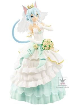 Banpresto Crane King EXQ Figure Sword Art Online Code Register Chinon Wedding Version Statue