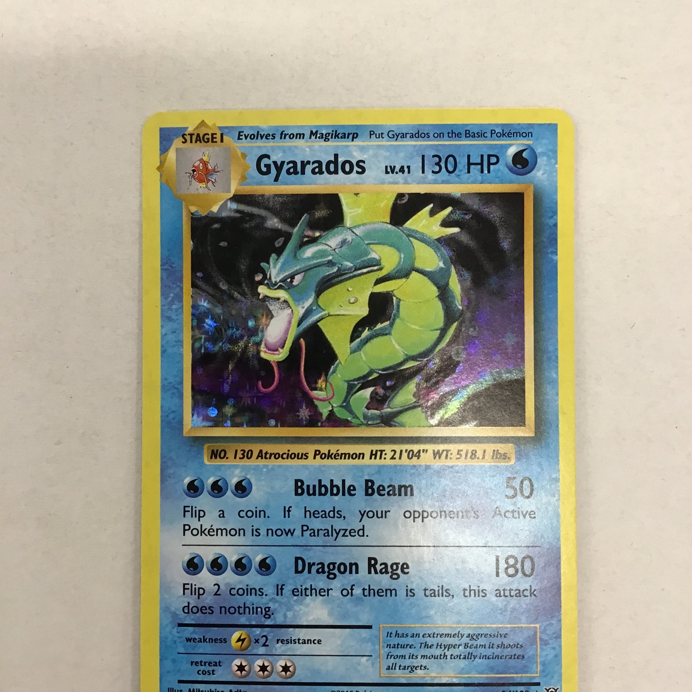 Pokémon TCG - XY Evolutions Gyarados 34/108 NM