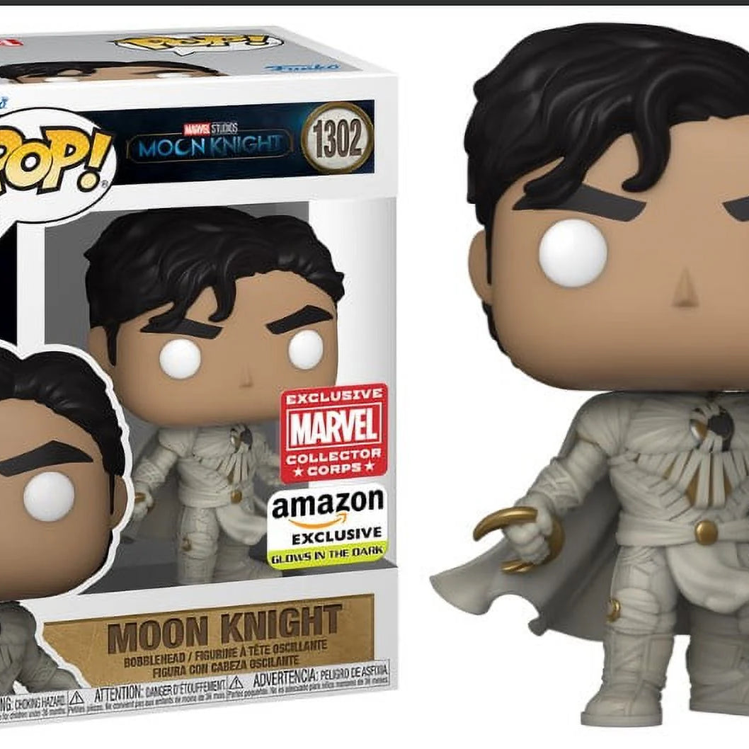 Funko Pop! Marvel Studios Moon Knight Moon Knight #515 Marvel Collector Corps Amazon Exclusive