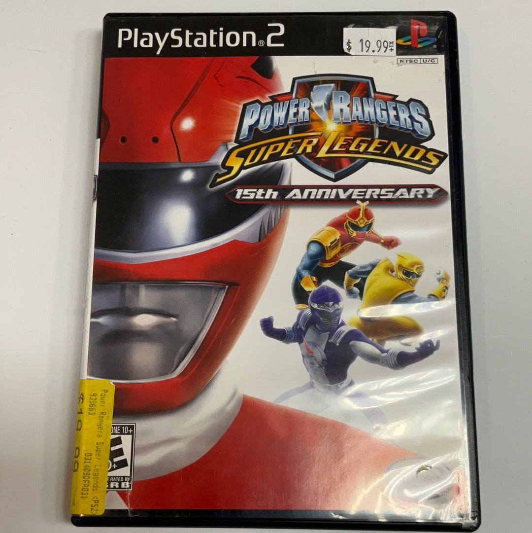 PlayStation 2 Power Rangers Super Legends 15th Anniversary Game – True ...