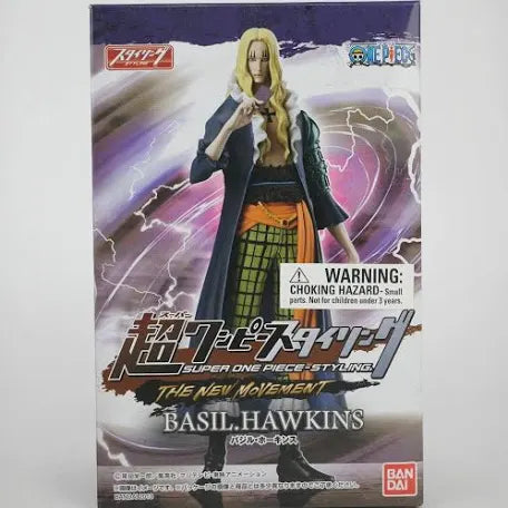 Bandai Super One Piece Styling The New Movement Basil Hawkins Figure