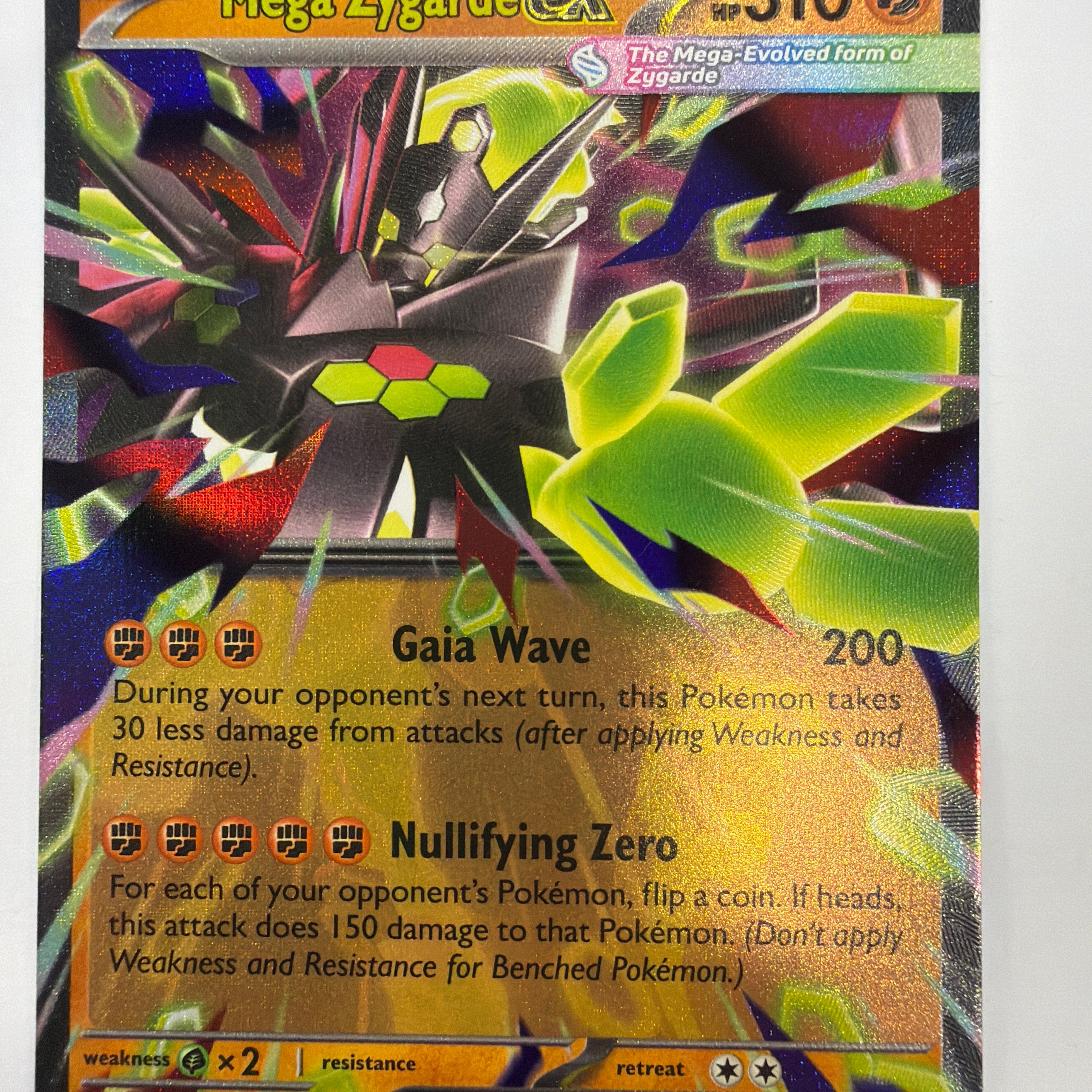 Pokémon TCG - Mega Evolution Promo Mega Zygarde ex 071 NM