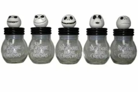 Neca Tim Burtons The Nightmare Before Christmas Jack Head Storage Jars