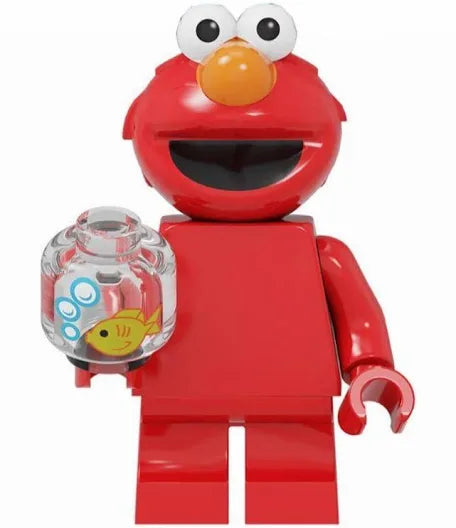 Sesame Street Elmo #1 Mini Block Figure