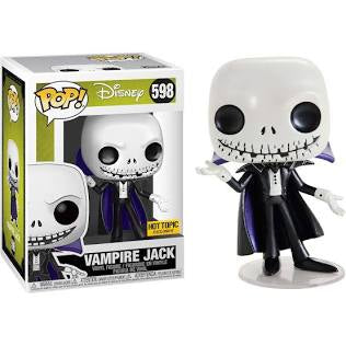 Funko Pop! Disney Vampire Jack Hot Topic Exclusive #598