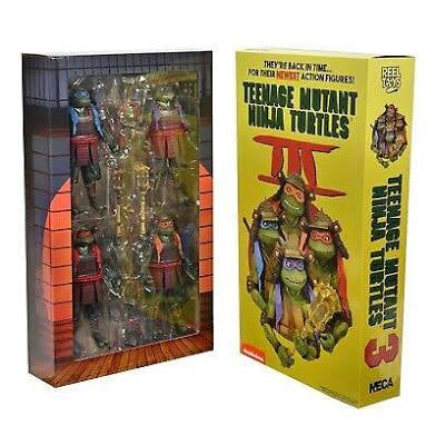 Neca TMNT 3 Reel Toys Samurai Turtles