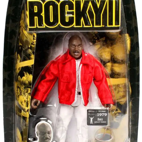 Rocky Collectors Series Rocky II Duke Apollo’s Trainer Action Figure