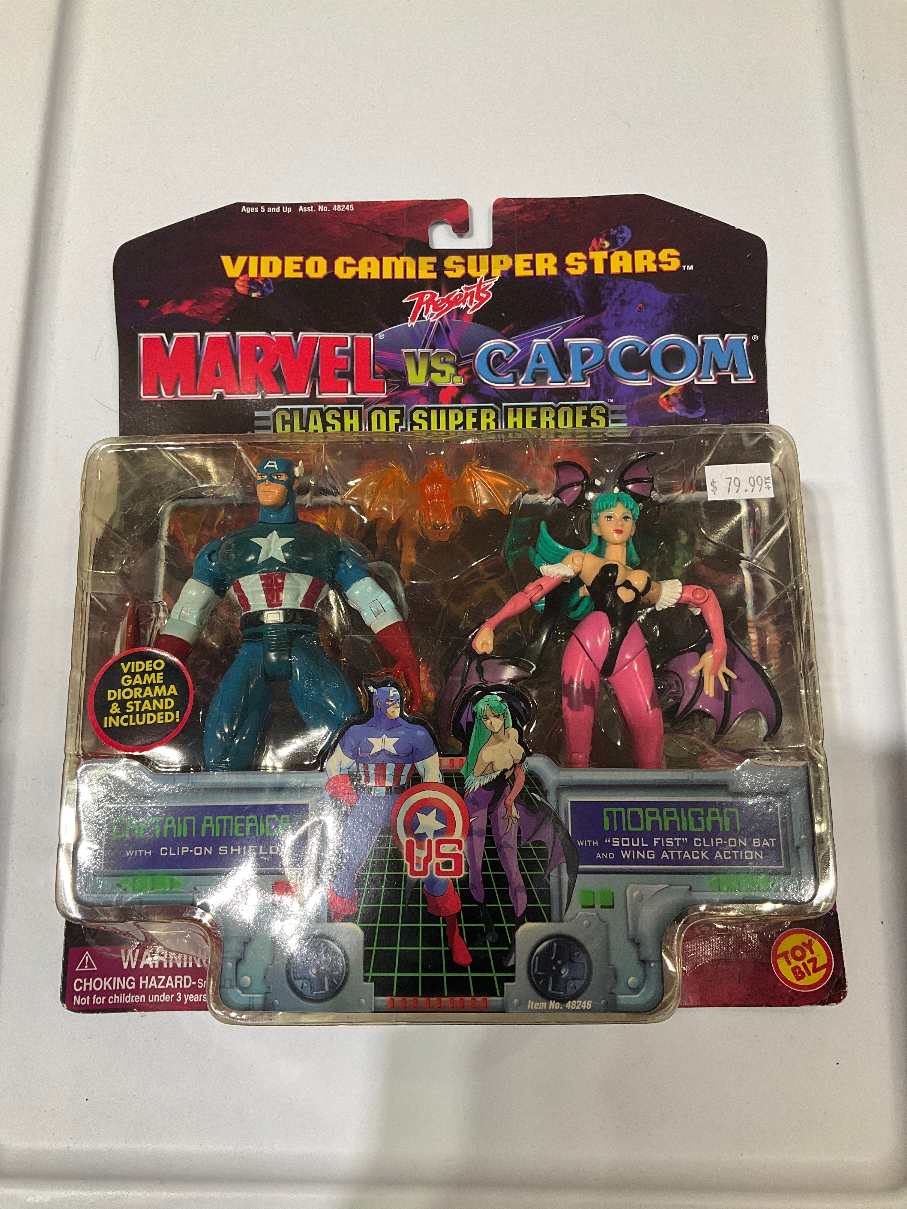 ToyBiz Video Game Superstars Marvel Vs. Capcom Clash Of Super