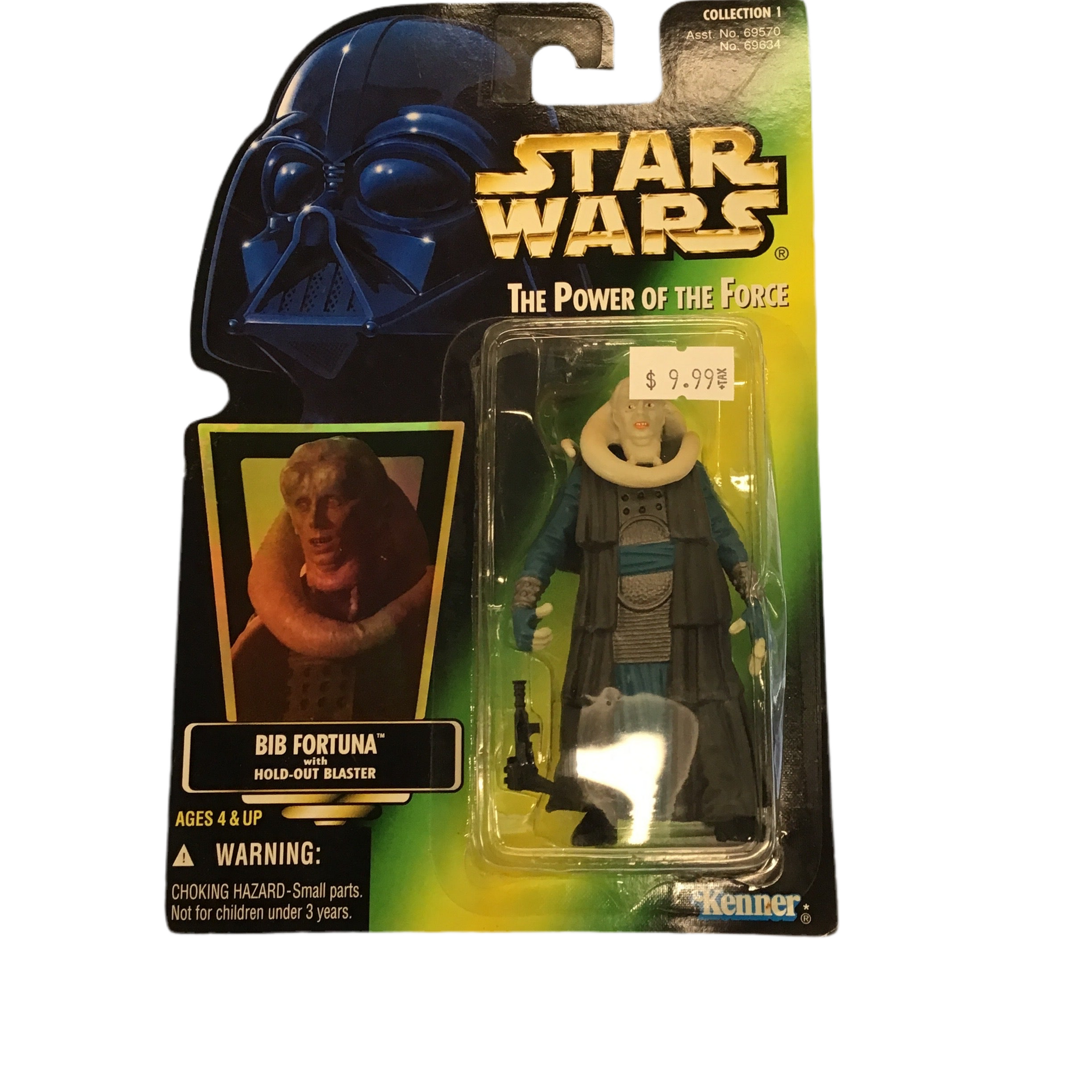 Kenner Star Wars The Power Of The Force Bib Fortuna