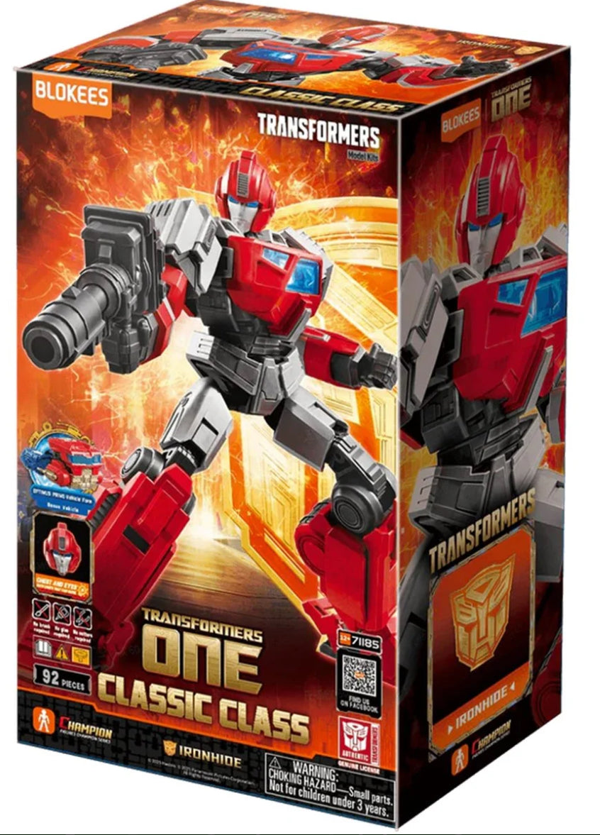 Blokees Transformers Classic Class Ironhide Model Kit Action Figure