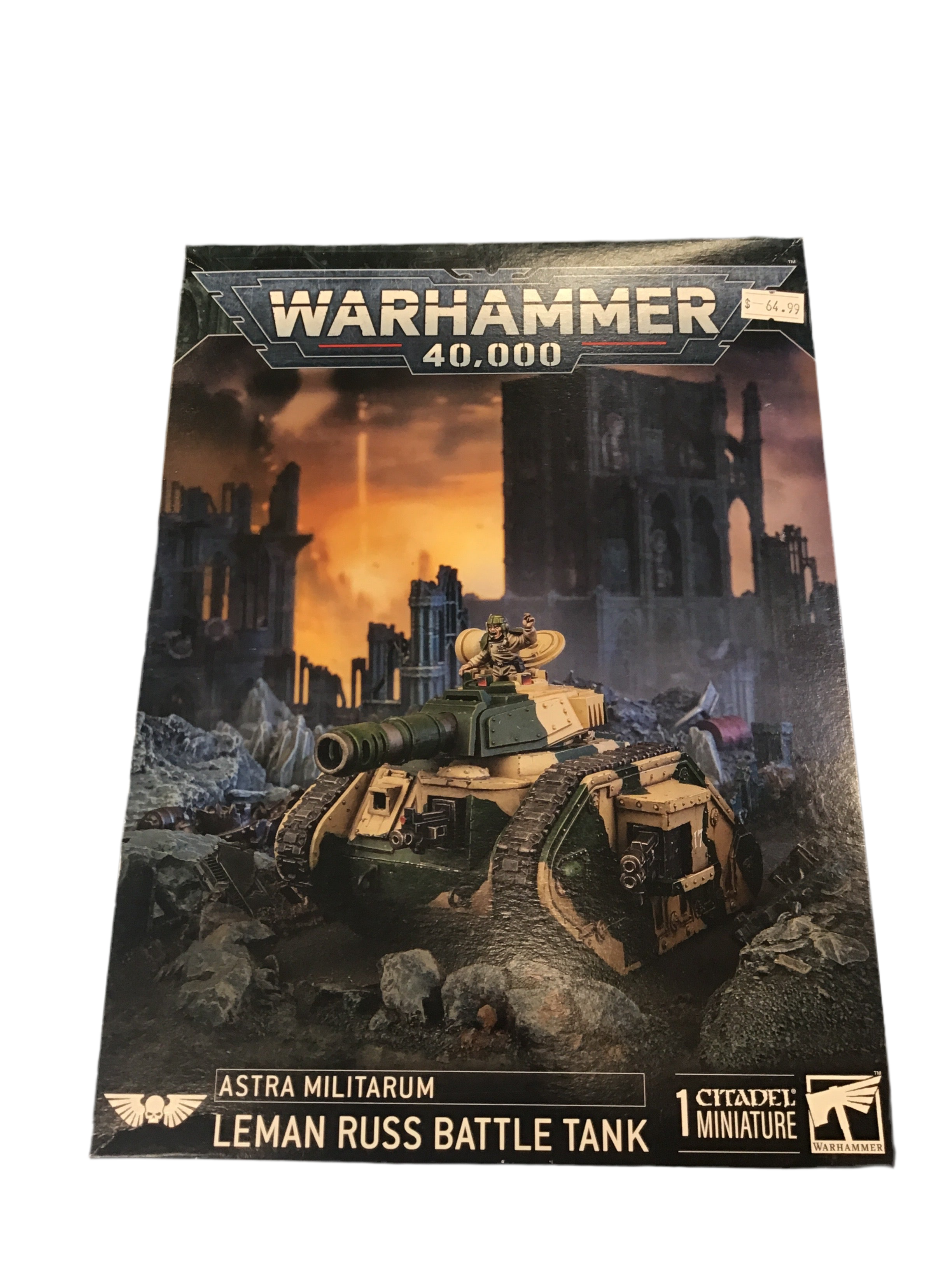 Games Workshop Citadel Warhammer 40,000 Astra Militarum Leman Russ Battle Tank Miniature