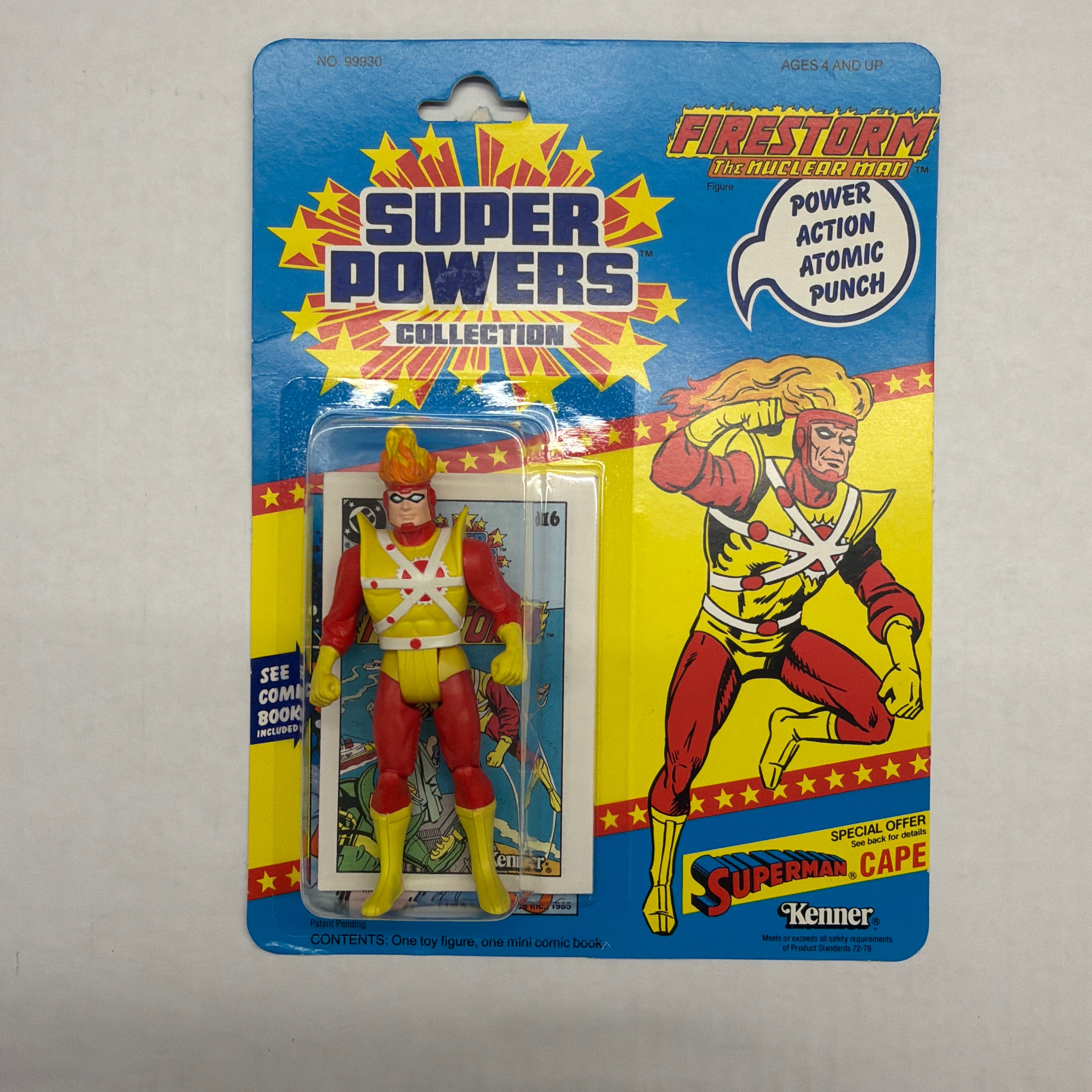 Kenner DC Super Powers Collections Firestorm The Muclear Man Action Figure