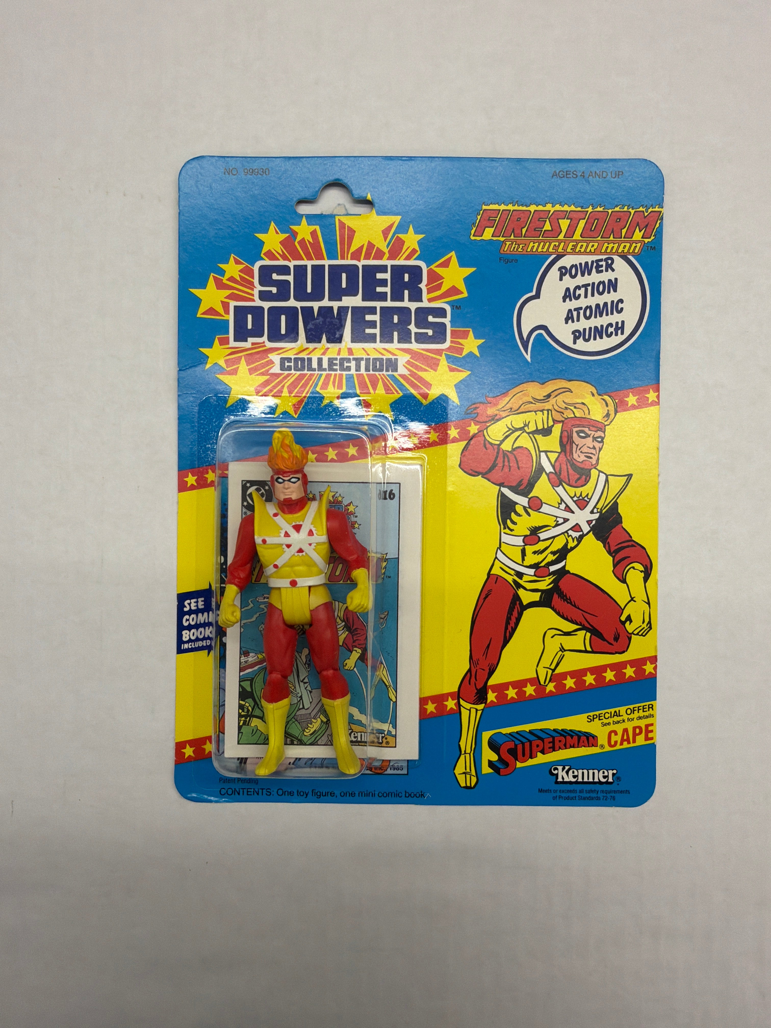 Kenner DC Super Powers Collections Firestorm The Muclear Man Action Figure