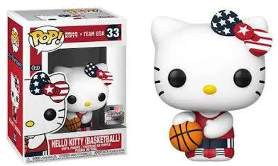 Funko Pop! Hello Kitty x Team USA Hello Kitty(Basketball) #33