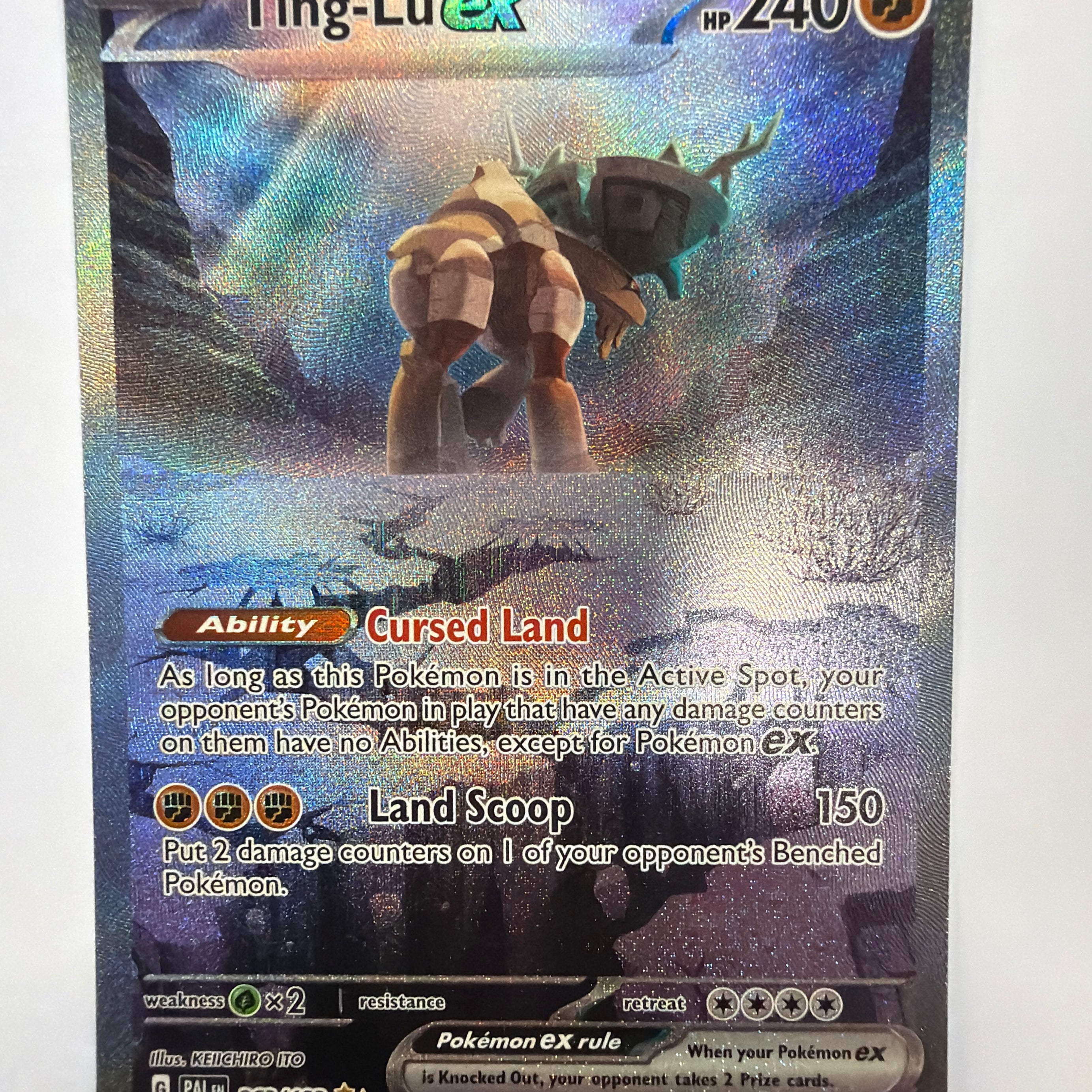 Pokémon TCG - Paldea Evolved Ting-Lu 263/193 NM