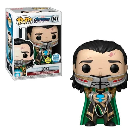 Funko Pop! Marvel Avengers Endgame Loki #747 GITD Funko-Shop.com Exclusive