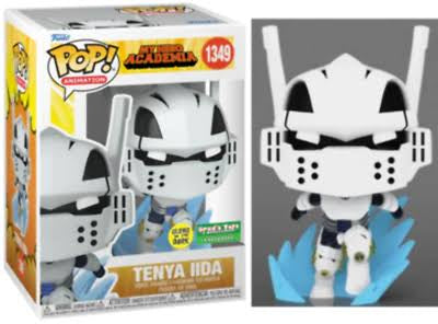 Funko Pop! Animation My Hero Academia Tenya Iida GITD Brads Toys & Collectibles Exclusive #1349
