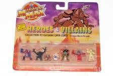 Mattel Mighty Max Heroes & Villains Collection #2 Featuring Lava Lord! Mini Figures
