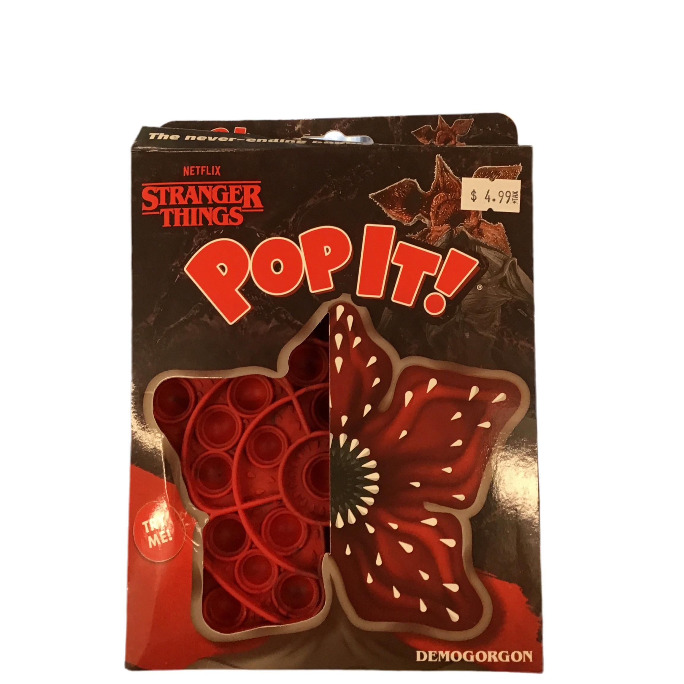 Stranger Things Pop It! Demogorgon
