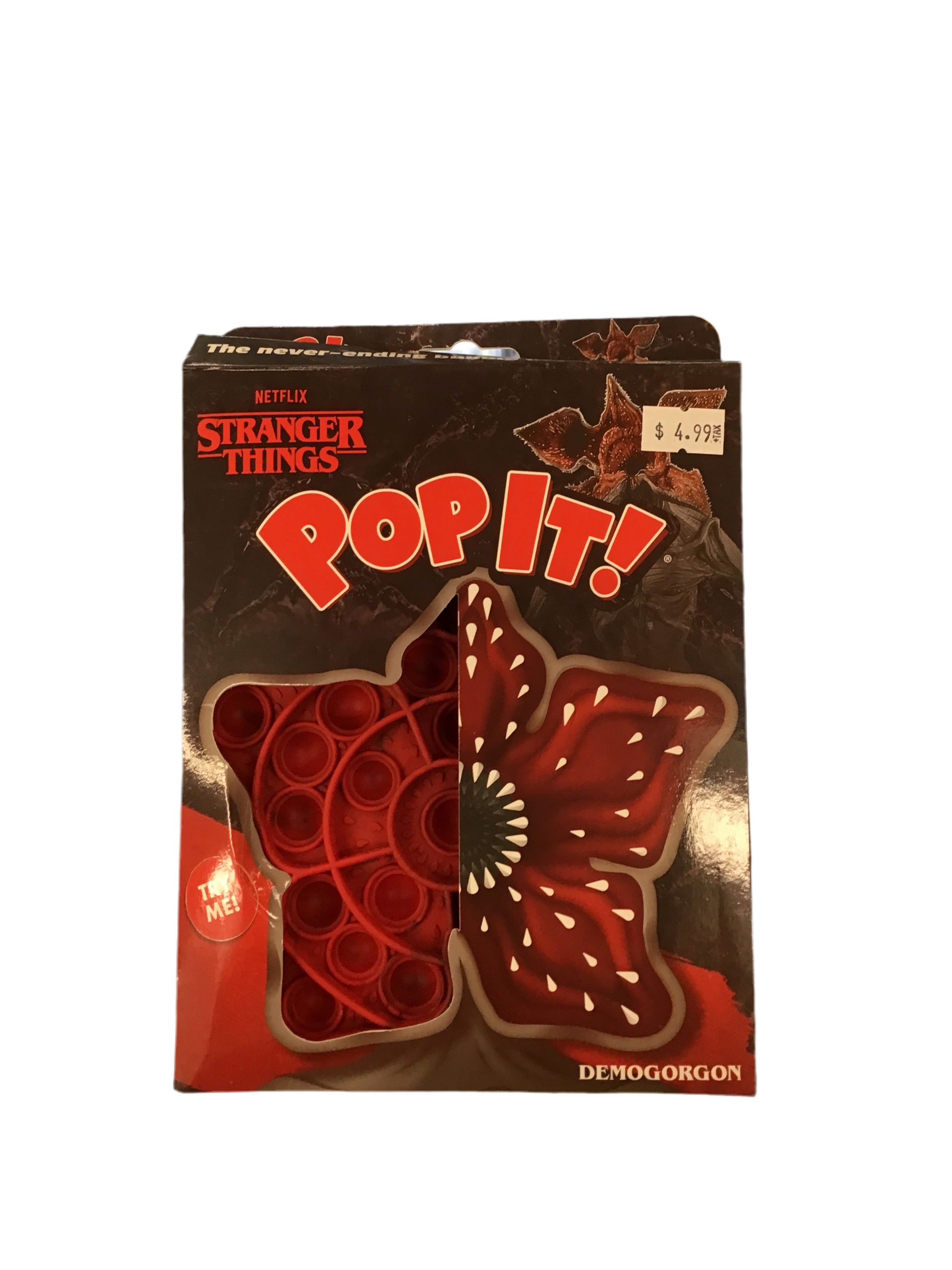Stranger Things Pop It! Demogorgon