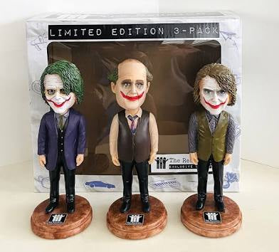 The Reunion  A Chicago 2023 Convention Exclusive LE/500 3 Pack Bobble Head Kevin Dwight Creed as Joker True Believers Exclusive