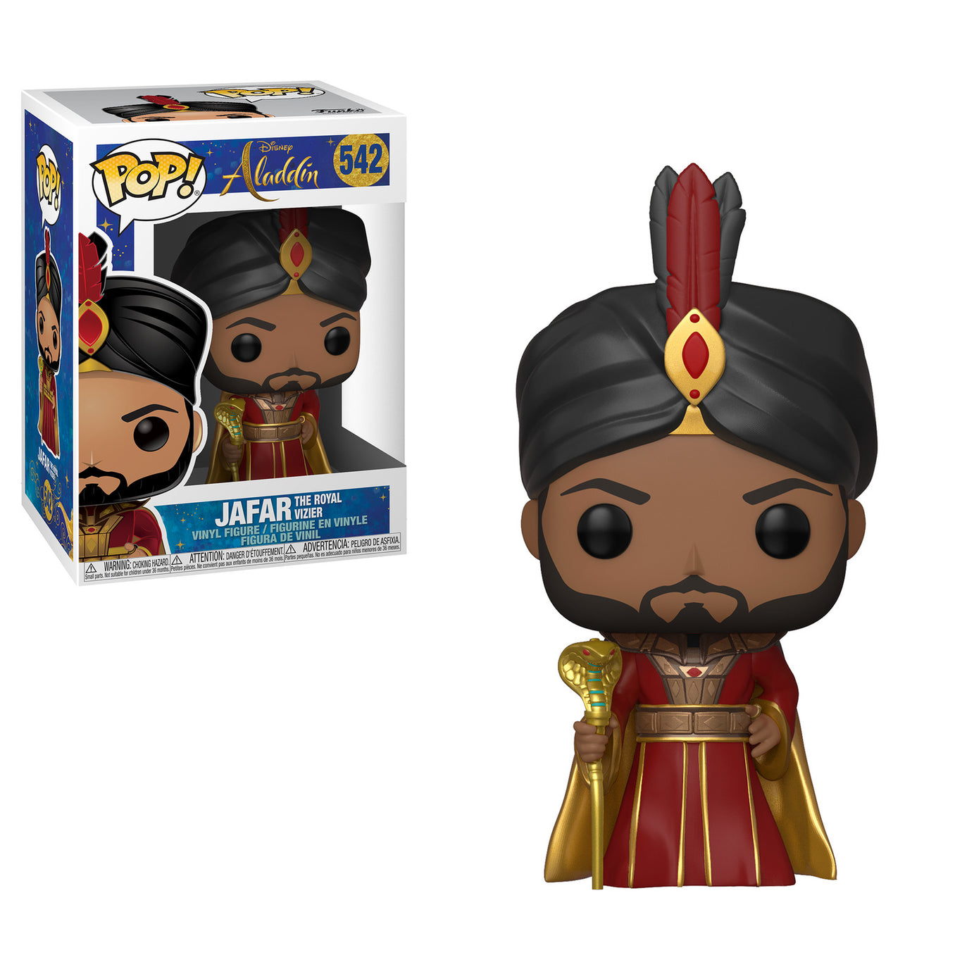 Funko Pop! Disney Aladdin Jafar The Royal Vizier #542