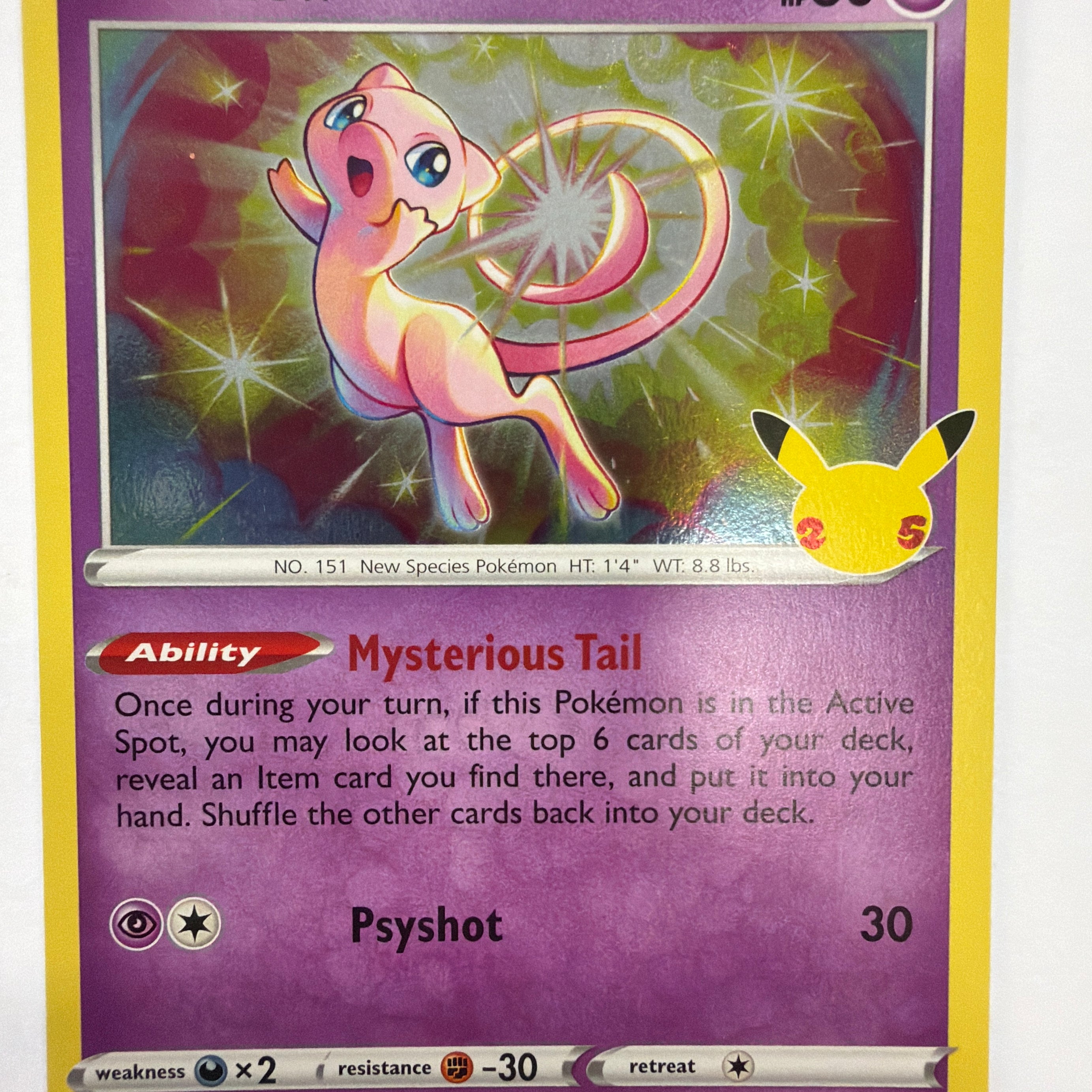 Pokémon TCG - Celebrations Mew 011/025 LP