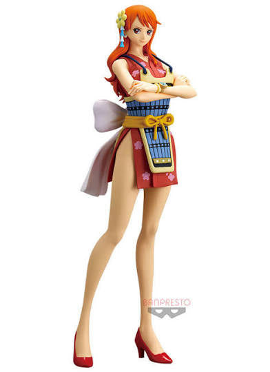 Banpresto One Piece Glitter & Glamours Nami Waikiki Style II (Red) Statue
