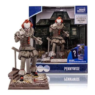 McFarlane Toys  Movie Maniacs, Pennywise Limited edition of 10,700